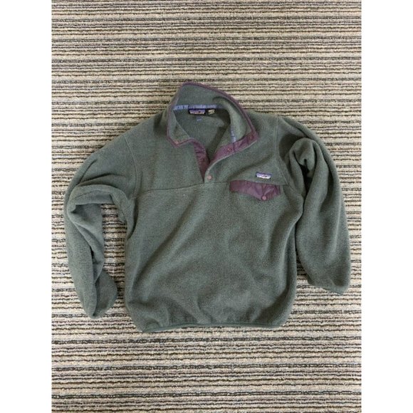 Patagonia Jackets & Blazers - Vintage Patagonia Synchilla Purple Snap-T Pullover